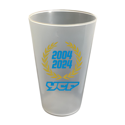 YCF 20TH ANNIVERSARY - PLASTIC CUP (350ML)