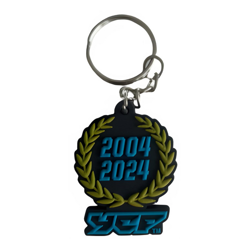 YCF KEYCHAIN PVC 3D 20TH ANNIVERSARY