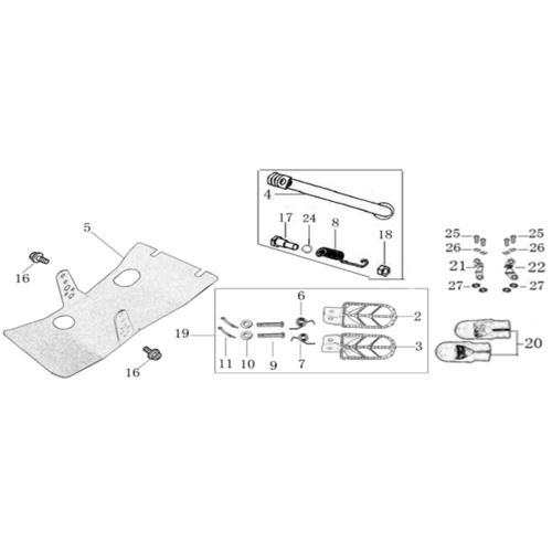 09 FOOT PEG ASSEMBLY